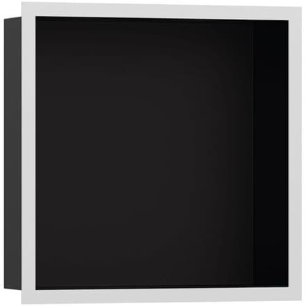 Hansgrohe XtraStoris Individual wall niche installation box with design frame 30 x 10 x 30 cm 56098700