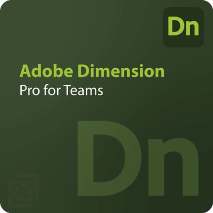 Adobe Dimension - Pro for Teams 1 - 9 Gebruiker(s)