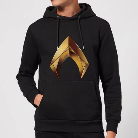 Aquaman Symbol hoodie - Zwart - M