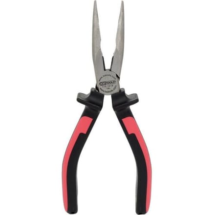 KS Tools 115.1019 Platte rondbektang 45° gebogen Gereedschapsstaal 210 mm