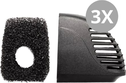 Superfish Vervangspons Pond Flow Eco 2000 - Filters - 3 x Blauw Wit