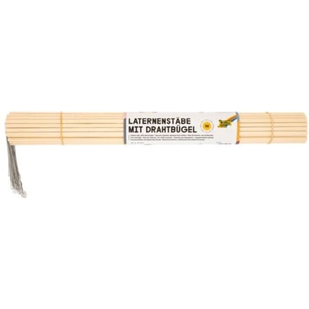 folia lantaarnstok, gemaakt van hout, lengte: 600 mm