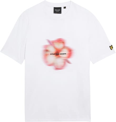 Lyle & Scott Motion Floral Graphic T-Shirt