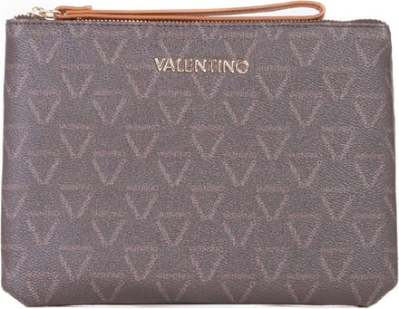 VALENTINO Toilettas Beauties Soft Cosmetic Case Moro / Cuoio Bruine