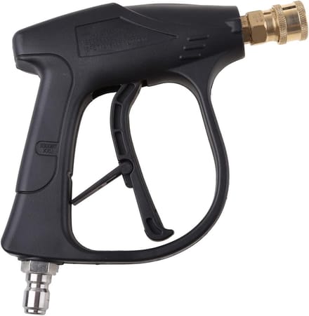 Hogedruk Sproeier - Waterspuit Nozzle - Auto Wassen - Verstelbare Straal - 17x17cm - Zwart