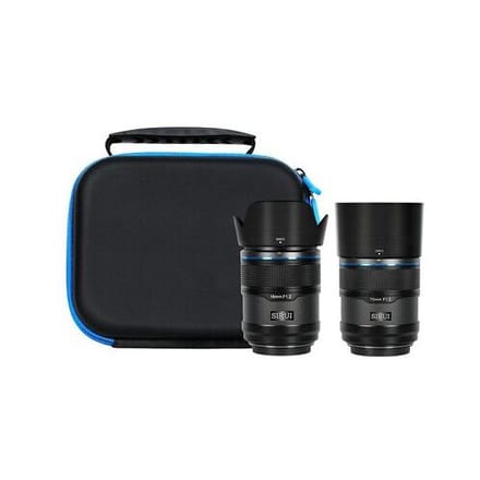 Sirui Sniper 16mm + 75mm f/1.2 APS-C autofocus objectievenkit Carbon  Sony E-bevestiging zwart