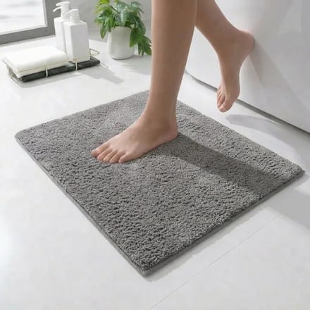 Casilin Havana WC-mat - 60 x 60 cm - Antislip - Grijs