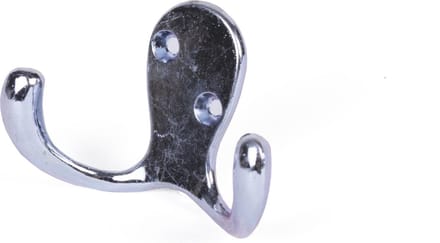 Benson Kapstokhaak - 2 metalen haken - inclusief schroeven - per stuk