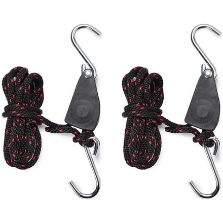 2 STUKS 1/4 Inch Hijs Katrol Touw Roestvrij Staal Touw Ratel Schuif Hijstouwen