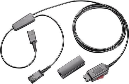 POLY Y-Splitter Adapter - Zwart
