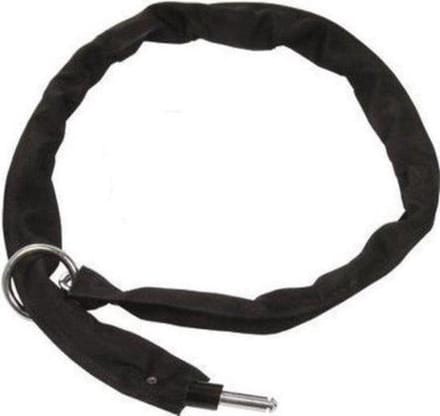 100cm insteekketting -geschikt voor AXA Defender / Solid Plus -Gehard staal - Zwart