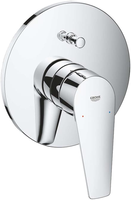 Grohe BauEdge - Inbouwkraan, voor 2 functies, chroom 29190001