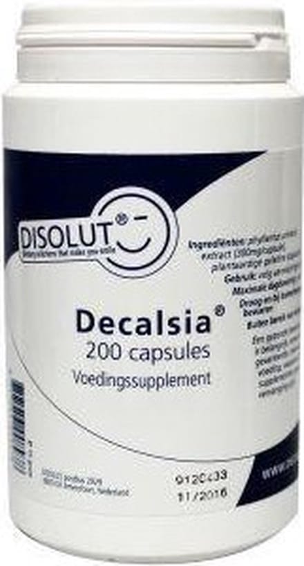 Disolut Decalsia 200 Capsules