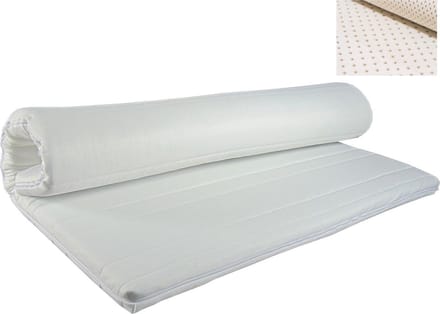 Slaaploods.nl Topdekmatras - Latex Comfort - 140x200 cm - Dikte 6 cm