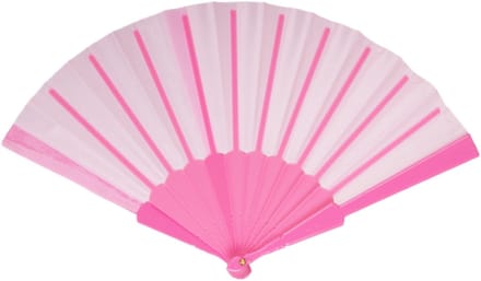 Waaier - Roze - Verkleedaccessoire - Spaans - Festival - Een Stuk