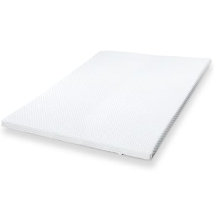 The White Stone Traagschuim topmatras 80 x 185 cm | Matras topmatras 6 cm | Matrasbeschermer met Afneembare Antibacteriële en Antischimmel Hoes