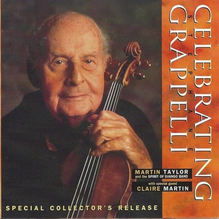 CD GRAPPELLI, STEPHANE, TAYLOR, MARTIN - Celebrating Grappelli HONCD5058 Honest 1997 US Jazz Gebruikt brown