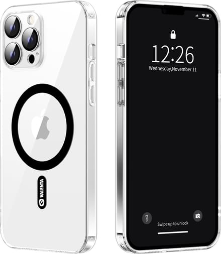 Valenta - Back Cover Glass - 9H - Camera bescherming - geschikt voor magnetische Apple accessoires -Transparant - iPhone 13 Pro