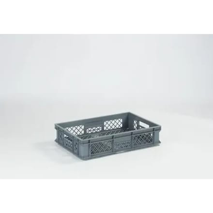 Perfobox Cateringkrat – 24 Liter, 600x400x130 Mm, Grijs