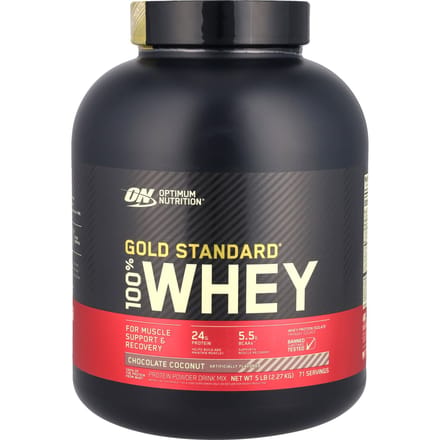 Gold Standard 100% Whey, Chocolade Kokosnoot, 2.27Kg(5lb)