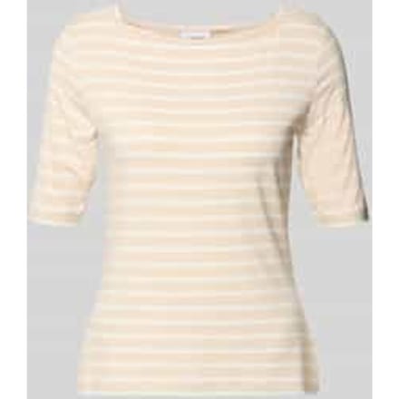 T-shirt met boothals