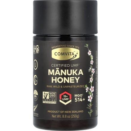 Comvita, Manuka Honing, UMF 15+, MGO 514+, 8.8 oz (250 gram)