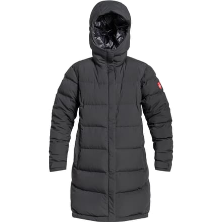 Lange gewatteerde jas met capuchon Pajak The Coat