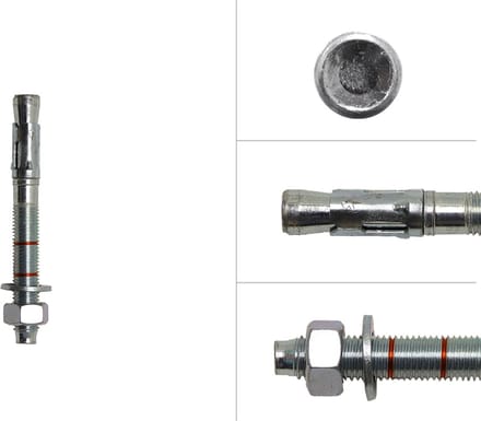 Wovar Keilbout M16 x 145 mm voor doorsteekmontage | Per Stuk