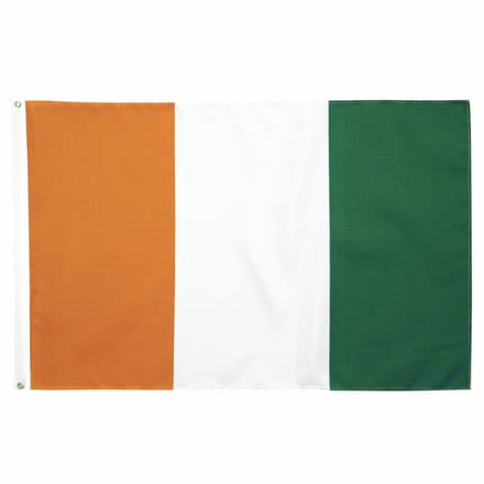 Ivoriaanse vlag - Vlag van Ivoorkust - Les Éléphants - 150/90CM - Polyester - CHPN