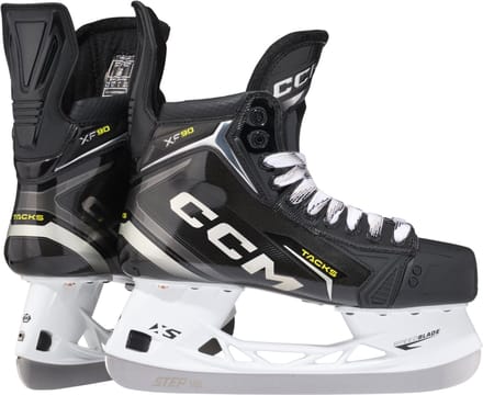 CCM - Tacks XF 90 IJshockeyschaatsen - Heren - Zwart - Sr 7.0 (42 EU)