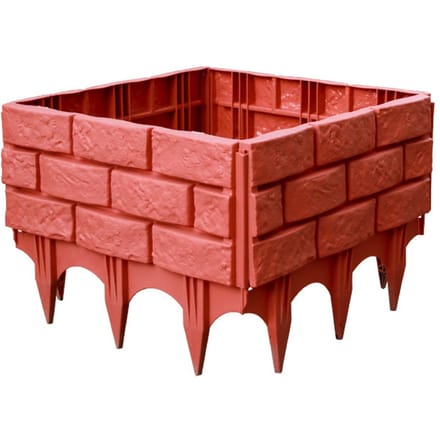 Imitatie Steen Hek Hek Groen Buitenhek Combinatiehek Plastic Inzet Grondisolatie Hek Type 1