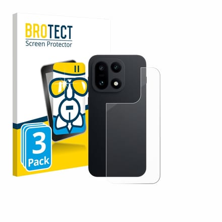Screenprotector 3 Stuks voor OnePlus 15 (Achterkant) Beschermglas transparant