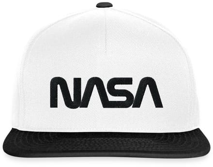 NASA Logo Zwart Borduurwerk Snapback cap