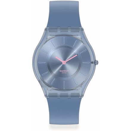 Swatch Skin SS08N100-S14 Denim Blue Horloge