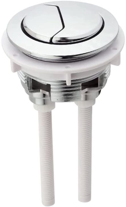Allecto - Vervangknop Toilettank - Double Equal Push Knob - 48mm