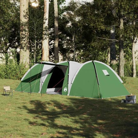 vidaXL - Koepeltent - 8-persoons - waterdicht - groen
