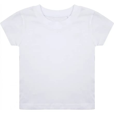 Larkwood Biologisch T-shirt LW620 - White - 0/3M