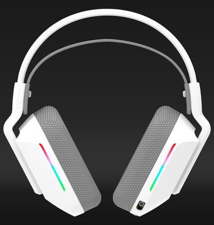 Aqirys Alya White 2.0 – Gaming Headset – Wit – Stereo – Lichtgewicht Headset met Mic