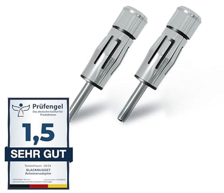 Antenneadapter Autoradio DIN - ISO - Universele Radio-Adapter - 2 Stuks
