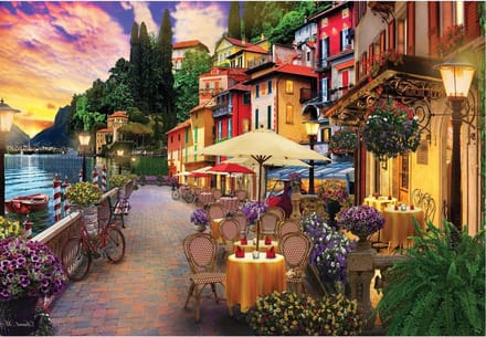 Legpuzzel 2000 stukjes - Landschapspuzzel - Ontspanning thuis - Gedetailleerd schilderij - 66 x 96 cm - Meerkleurig