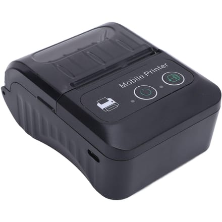 58mm Bluetooth Thermische Bonprinter Draagbaar Zakformaat USB Factuurprinter 203dpi Resolutie 50 tot black