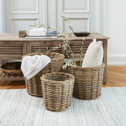 LOBERON Mand set van 3 Avar bruin