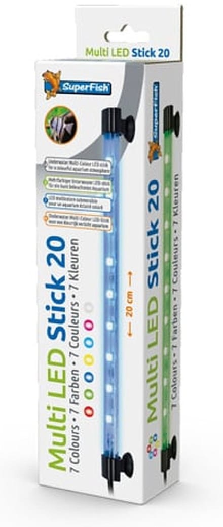 Superfish Multi Led Stick 20 cm - Verlichting - 2 Watt