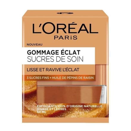 L'OREAL PARIS DERMO EXPERTISE Beglazing Scrub Care Suiker - 50 ml