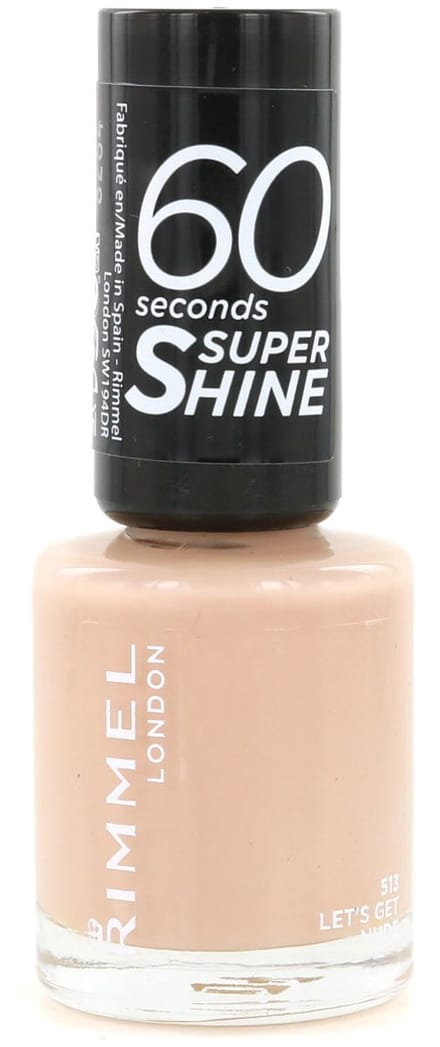 Rimmel 60 Seconds Nagellak - 513 Let's Get Nude