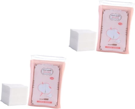 Wattenschijfjes - Katoen Pads - Make-up Verwijderen - Zacht Absorberend - 2000 Stuks - Wit