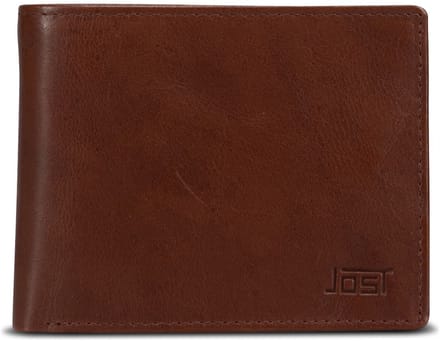 JOST Leren portemonnee Vardo Wallet Brown bruine