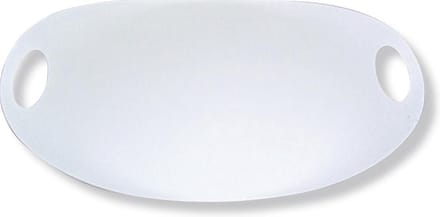 Point-Virgule Dienblad - Ovaal - Wit - 55 x 35cm