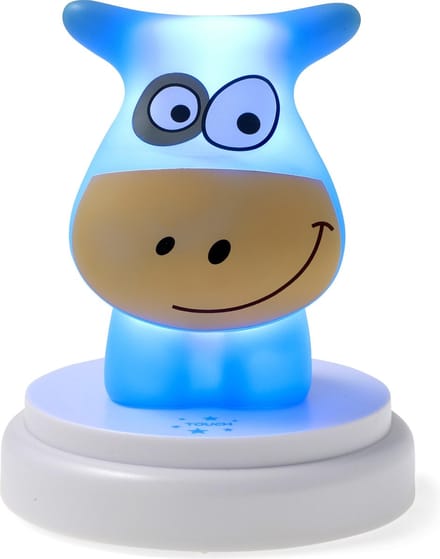 Alecto NAUGHTY COW - LED nachtlampje - Koe - Blauw