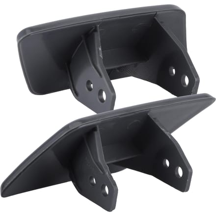 2 stuks Bumper Koplamp Sproeierkap Deksel Links Rechts 51112993585 51112993586 Geschikt voor X1 E84 09-12 black